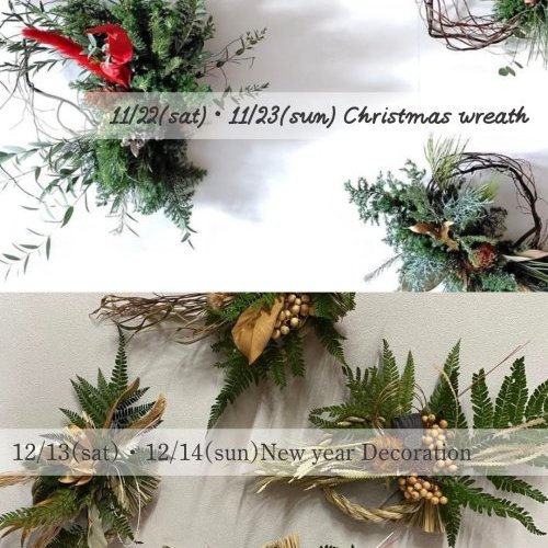 WORKSHOP　11月・12月