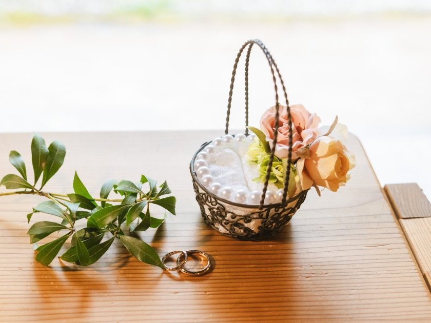 お母さんのリングピロー